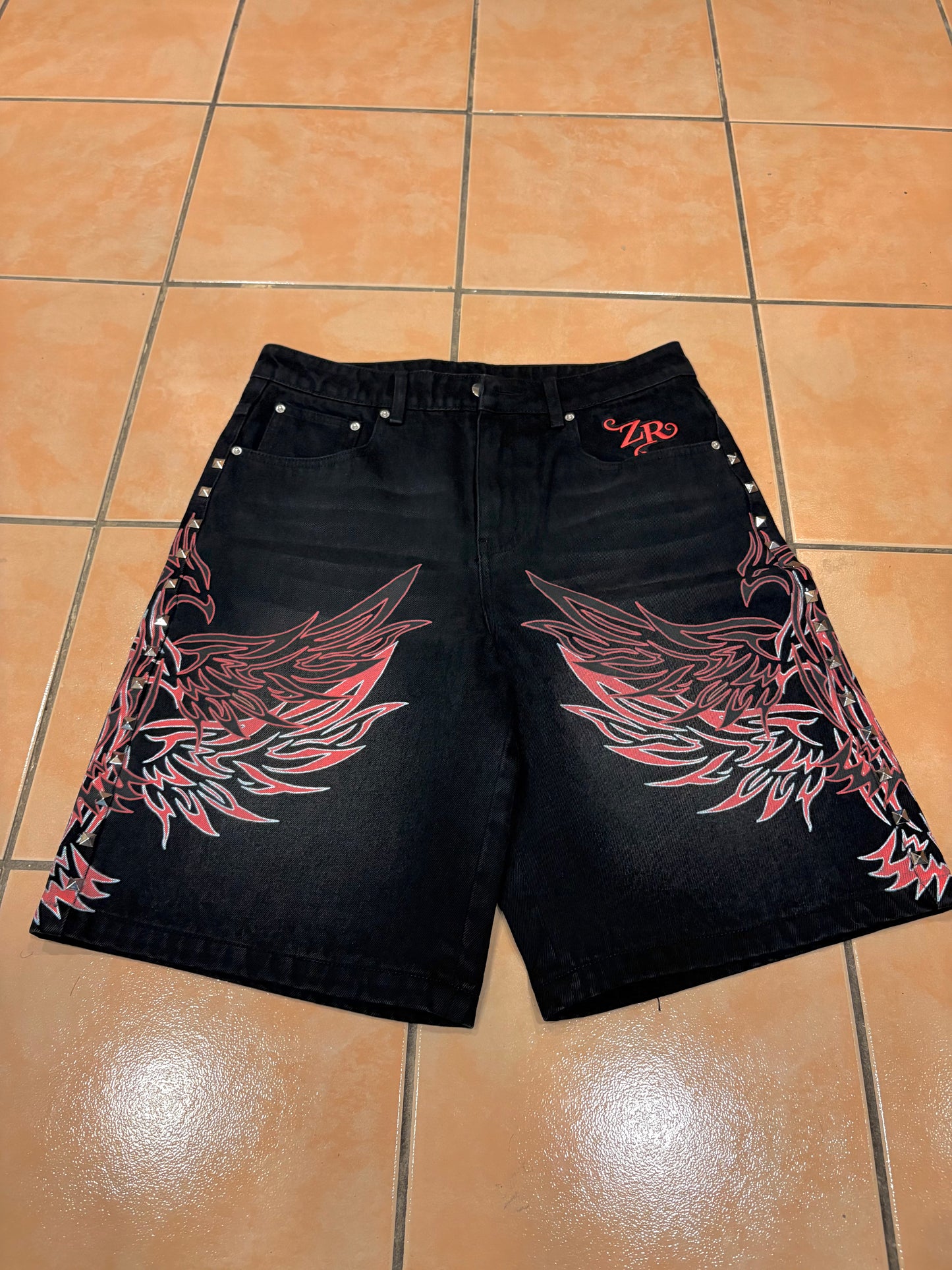 Fly Again Jean Shorts